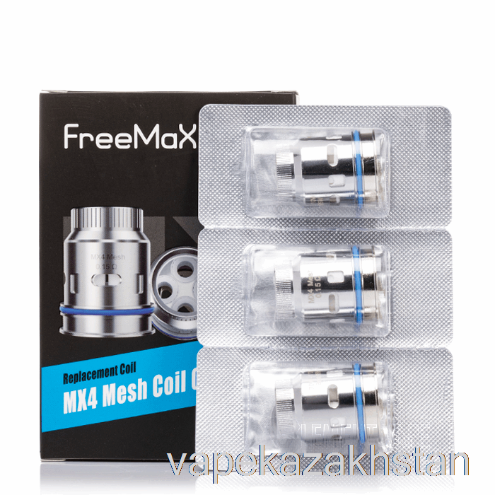 Vape Disposable FreeMaX MX Replacement Coils 0.15ohm MX4 Mesh Coils